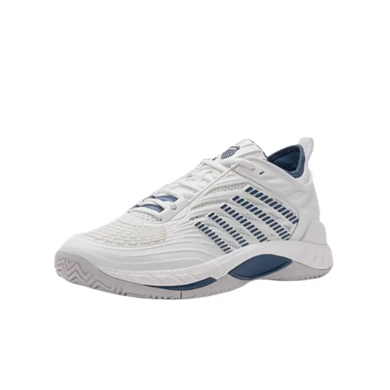 

K·SWISS Теннисные кроссовки KSWISS с низким верхом, устойчивые к истиранию, белые, синие, с противоскользящим покрытием