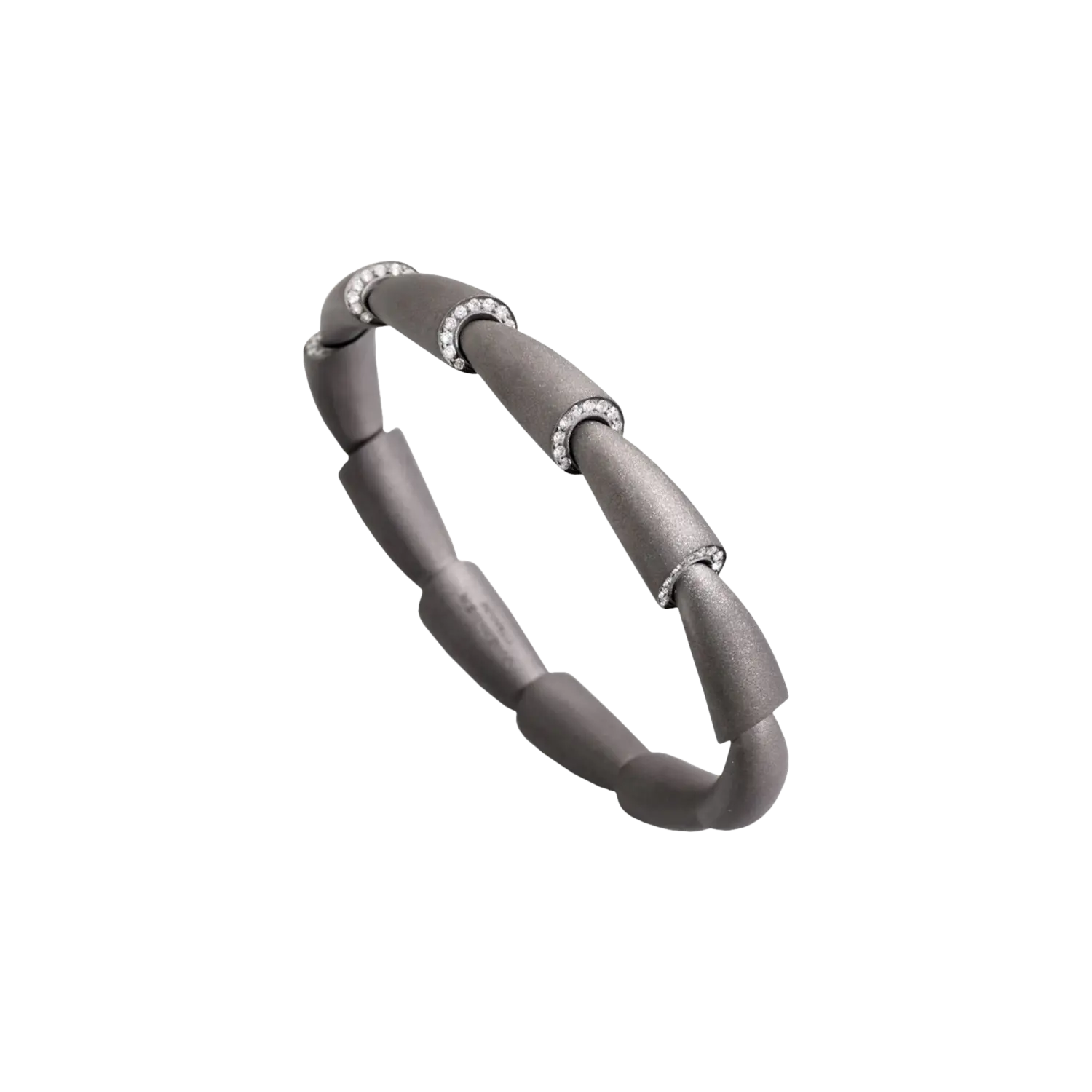 

Браслет из титана и бриллиантов VHERNIER