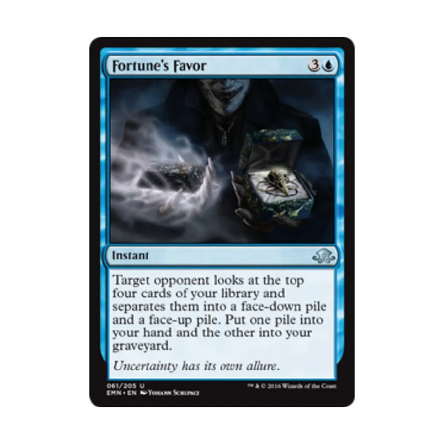 

CCG Благосклонность фортуны (U), MTG - Eldritch Moon