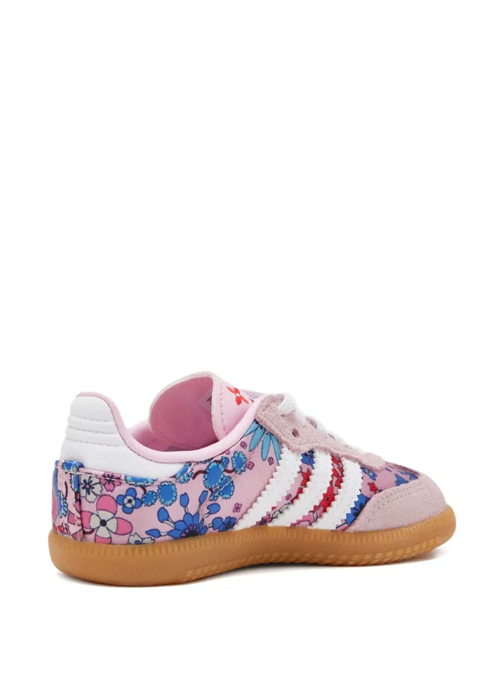 Кроссовки Samba OG с цветочным принтом из коллаборации с Liberty London Adidas Kids, розовый — фото 3