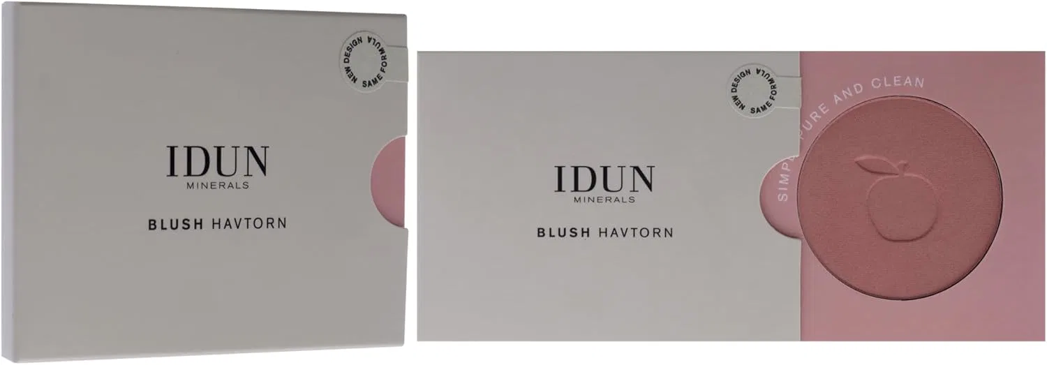 Румяна минеральные IDUN Minerals Havtorn Hub Tone бежево-розовые 5.9 г — фото 3