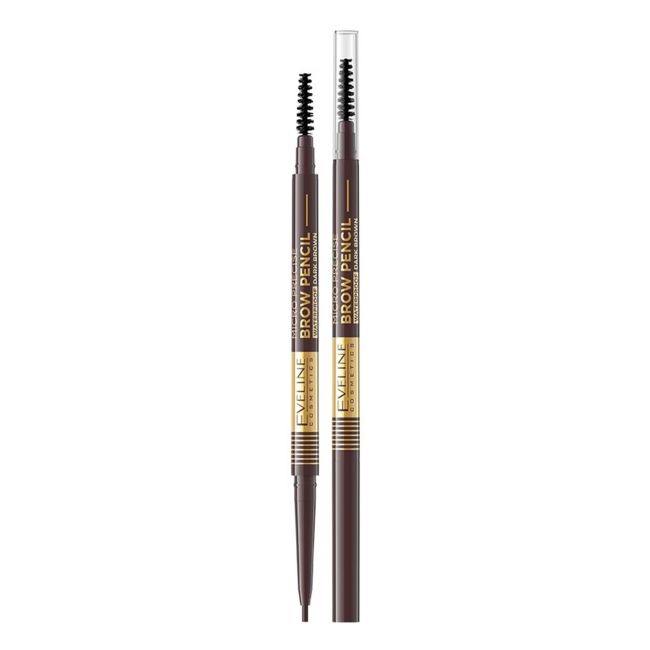

Микроточный карандаш для бровей Eveline, цвет 03 dark brown
