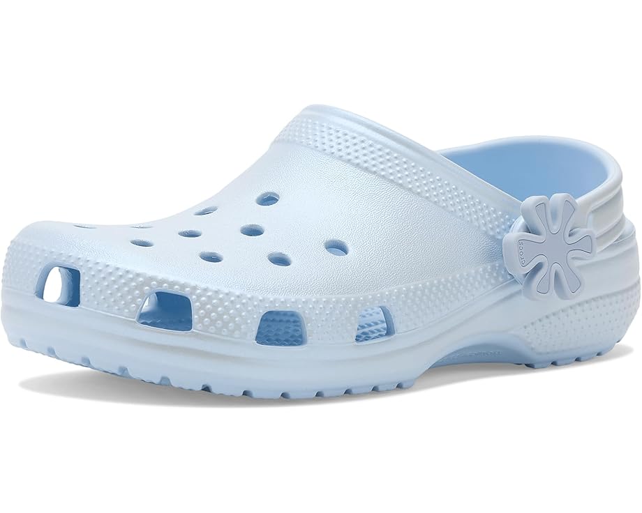 Детские клоги Crocs Classic Pearl Shine (Little Kid/Big Kid) Crocs Kids, Quartz