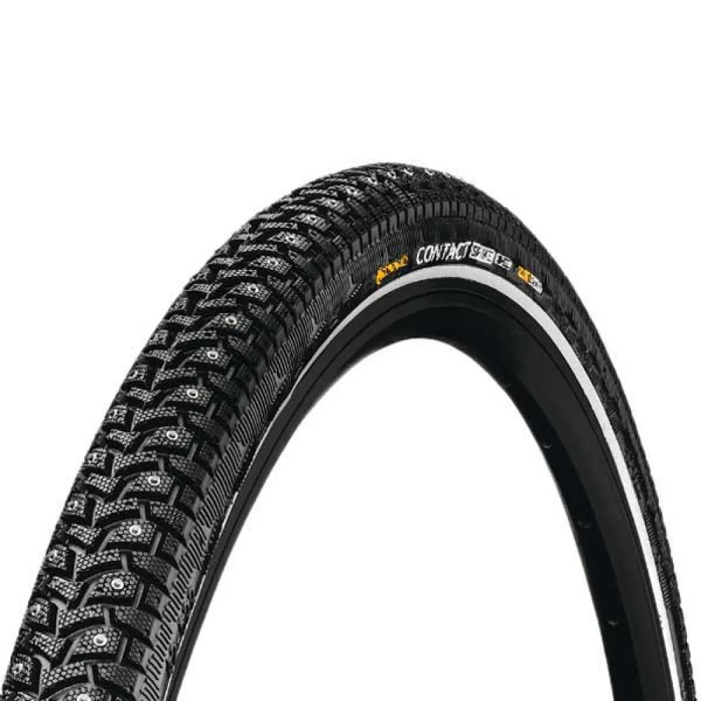 

Жесткая городская шина Continental Contact Spike 240 700 x 42, серебряный