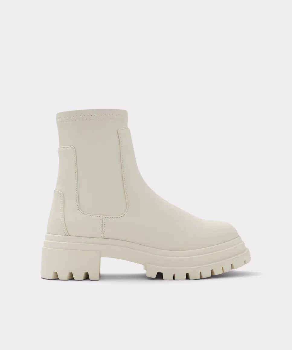 

Женские ботинки челси с круглым носком Aldo, белый