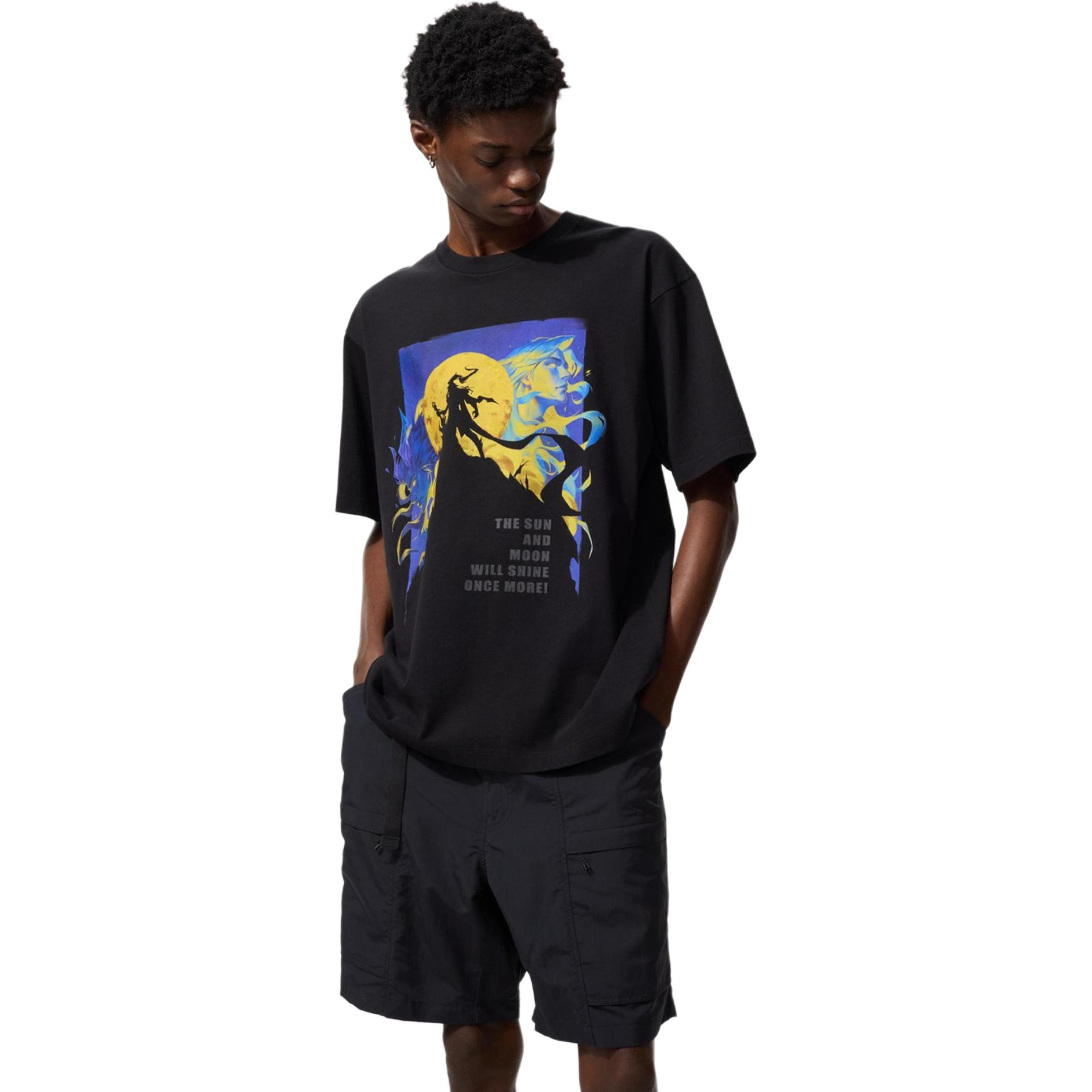 UNIQLO Футболка Unisex Black в коллаборации с Glory Of Kings — фото 3