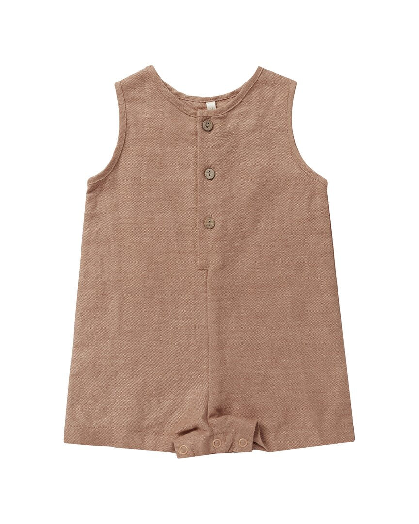 

Rylee + Cru Collective Maverick Комбинезон из льняной смеси, цвет clay