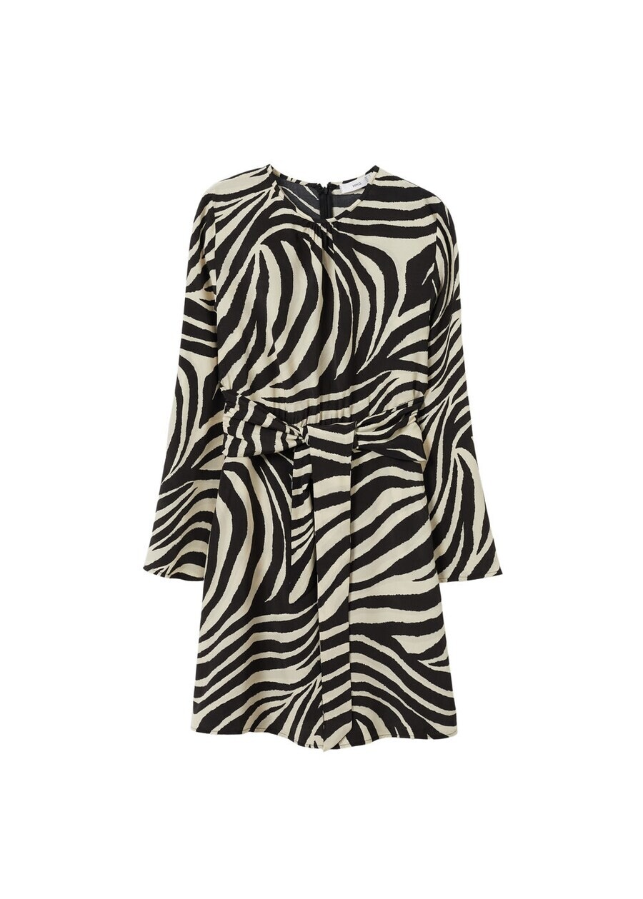 

Мини платье MANGO Dress Monday, черный