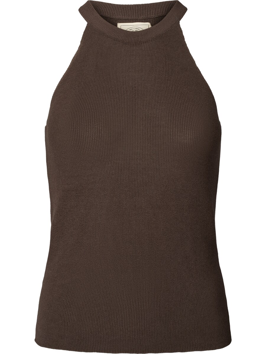 

Вязаный топ Gai+Lisva Lulu, темно-коричневый