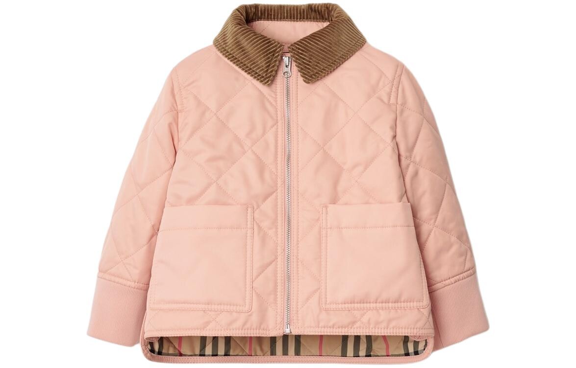 

Детская куртка Burberry, розовый