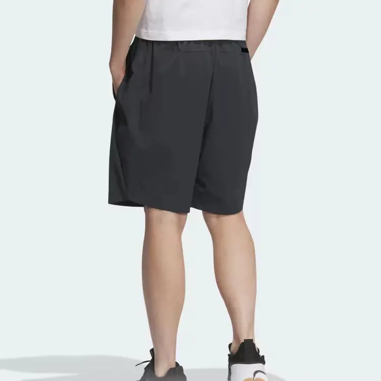 WZ STRETCH WOVEN SHORTS повседневные шорты мужские Dark Heather Gray Adidas, серый — фото 4