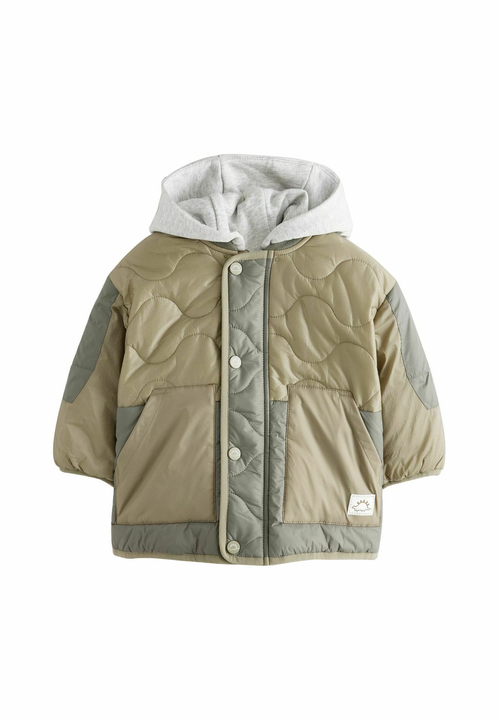 

Зимняя куртка REGULAR FIT - ONION QUILT WITH REMOVABLE Next, зеленый