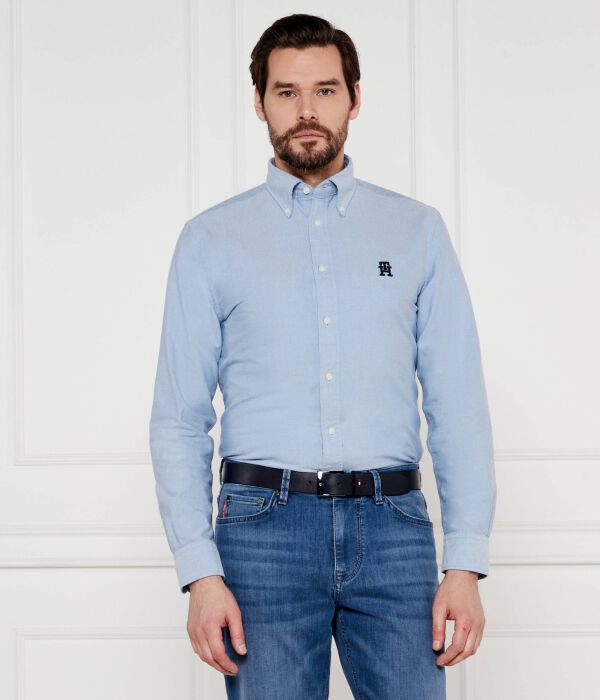 

Рубашка Regular fit Tommy Hilfiger, синий