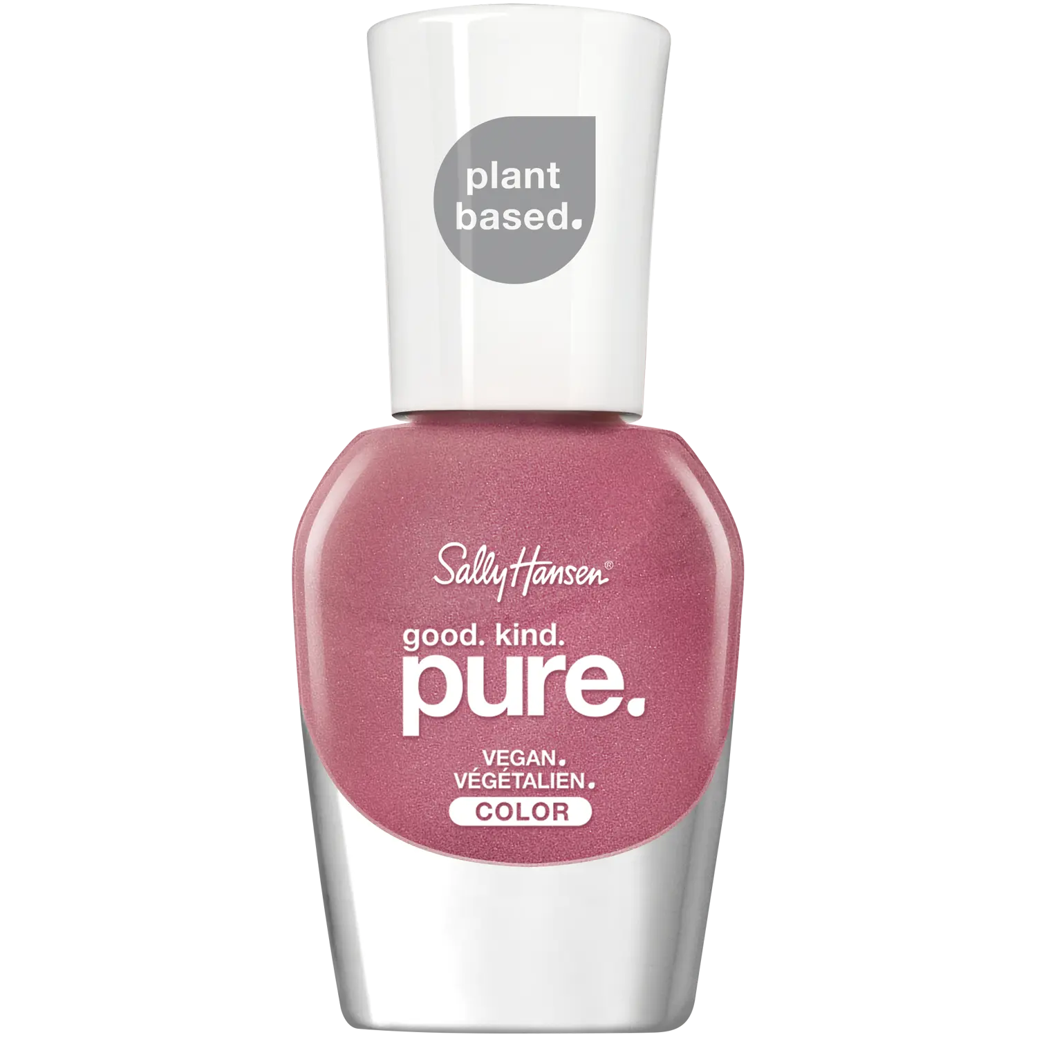 

Веганский лак для ногтей 250 розовый сапфир Sally Hansen Good. Kind. Pure., 10 мл
