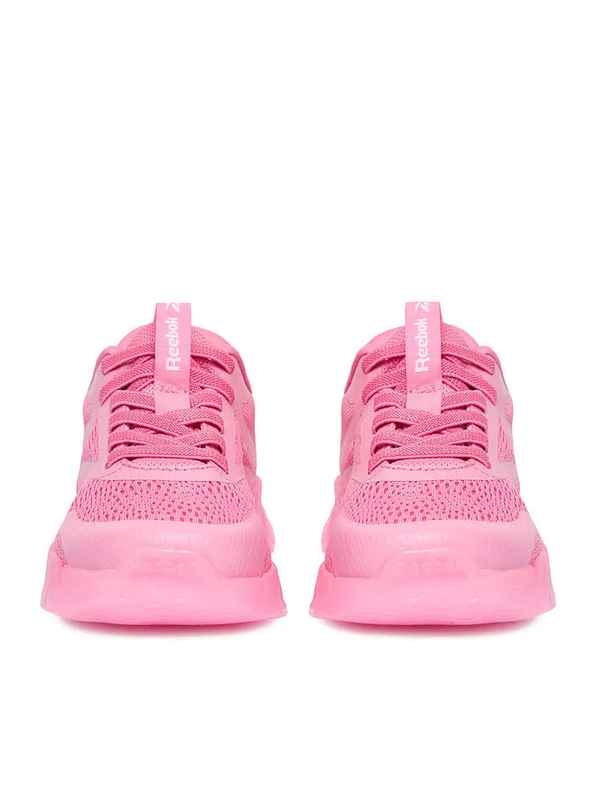 Reebok Кроссовки EO-ZIG N GLOW 3 ELASTIC LACE 100248754 розовые — фото 4