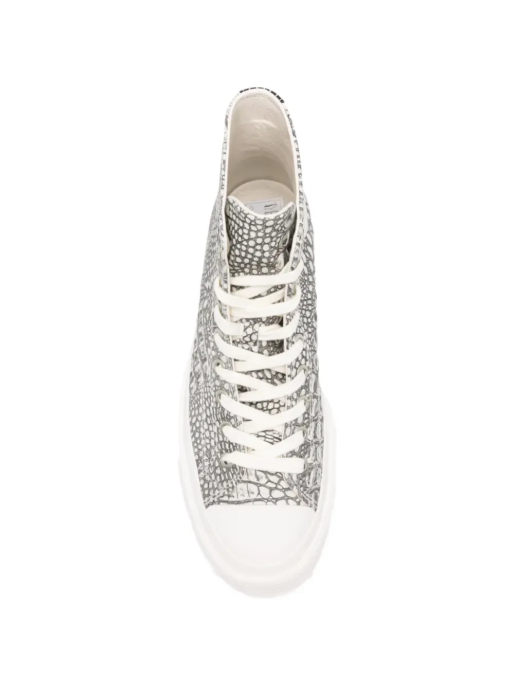 Кроссовки Chuck Taylor All Star с эффектом ящерицы Converse, белый — фото 4