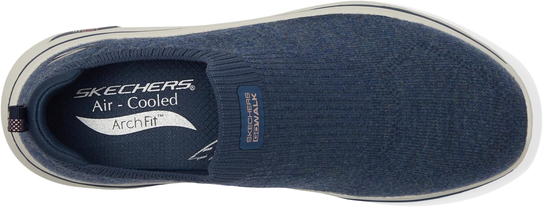 Кроссовки SKECHERS Performance Go Walk Arch Fit 2.0 Eliza, цвет Navy/Pink — фото 2