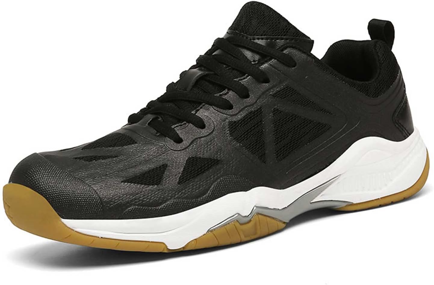 

Мужские бадминтонные кроссовки Maylrvjv, легкие, износостойкие, для занятий в зале, для ракетбола, сквоша и тенниса, черный