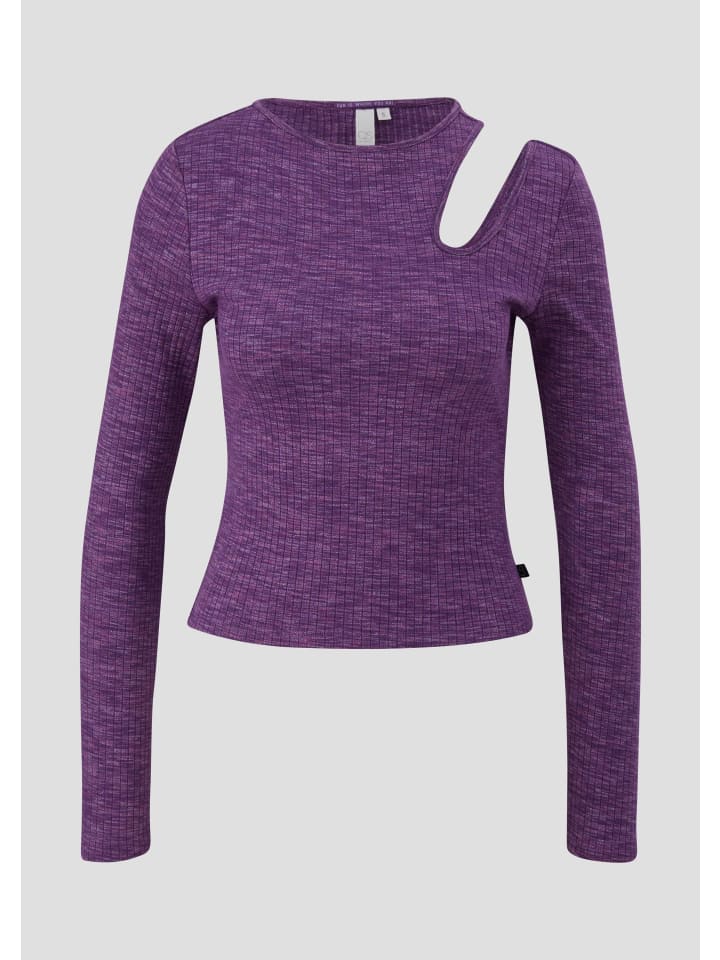 

QS Лонгслив цвета 48W0_сиреневый