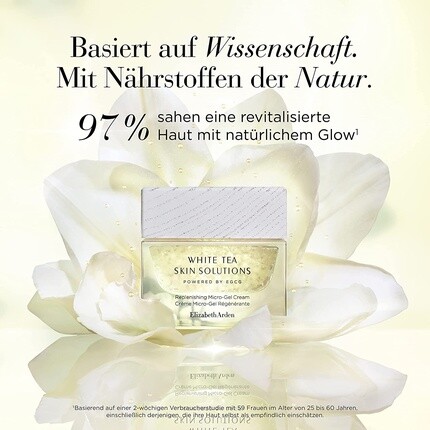 White Tea Skin Solutions Восстанавливающий микрогелевый крем Увлажняющий крем 50 мл, Elizabeth Arden — фото 3