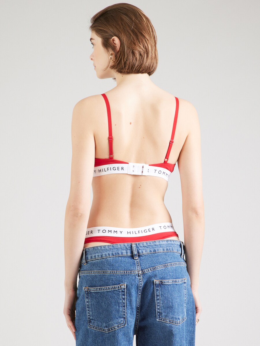 Треугольный бюстгальтер Tommy Hilfiger Underwear, красный — фото 3