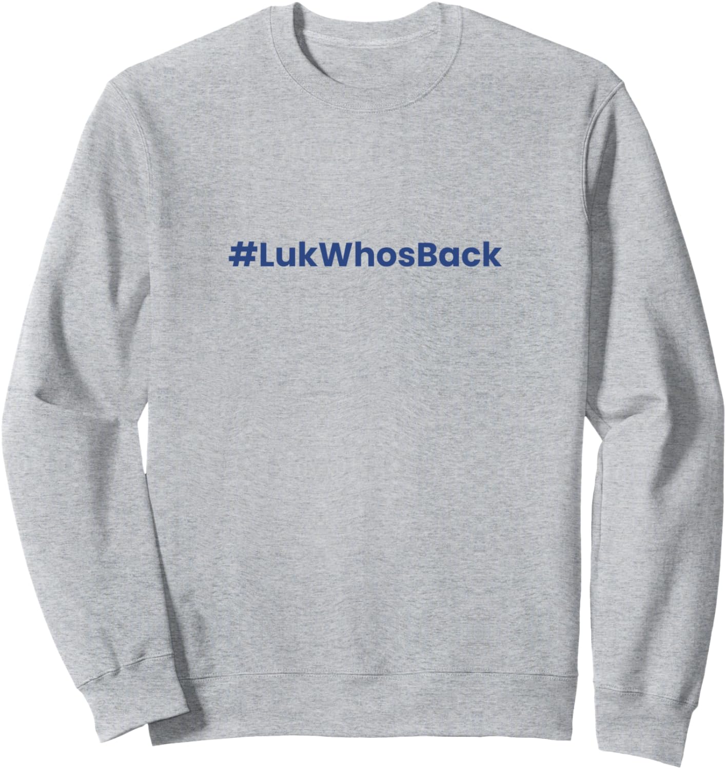 

Толстовка LukWhosBack для футбольных болельщиков Soccerfans, серый