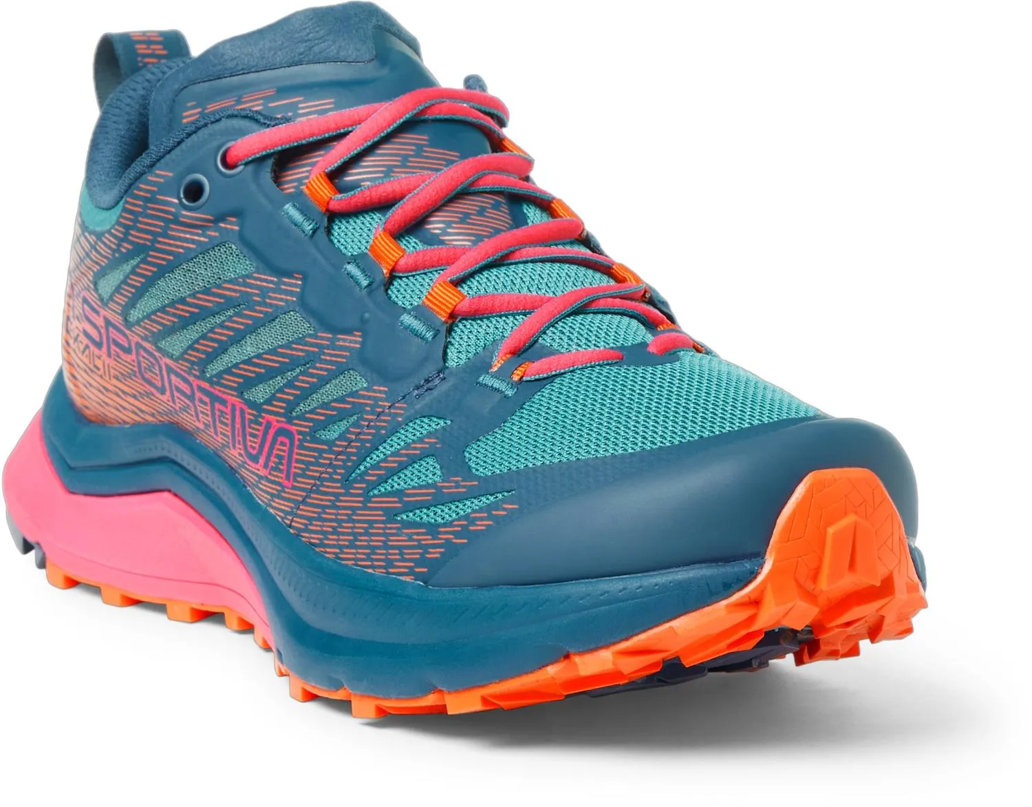 Женские кроссовки для трейлраннинга Jackal II La Sportiva, Storm Blue/Lagoon — фото 3