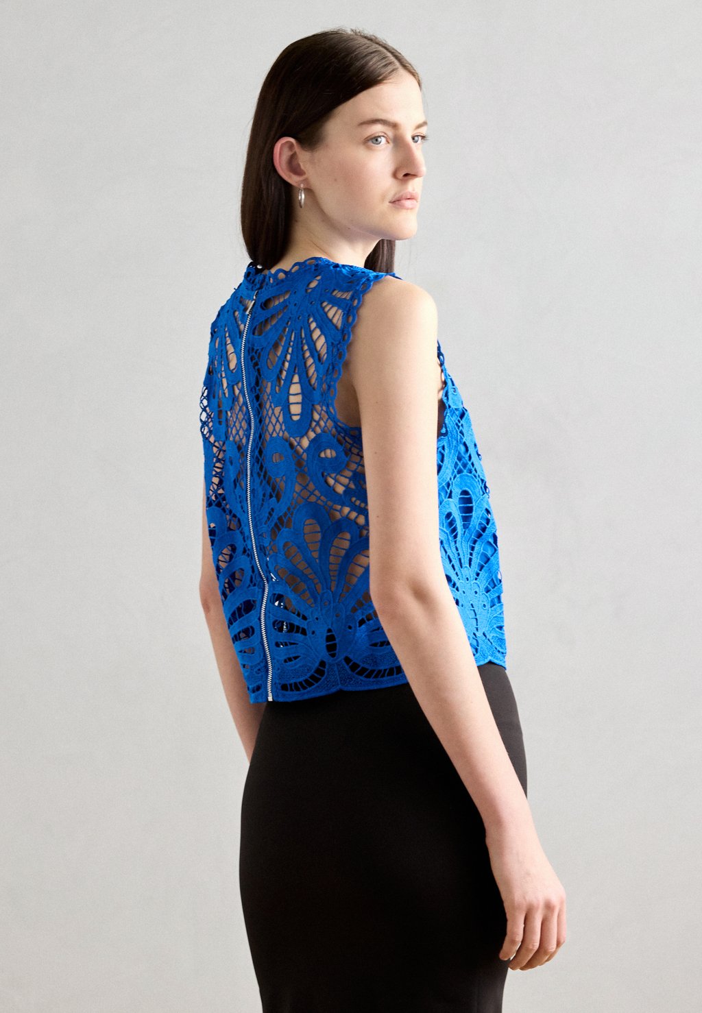 

Топ OSLA - Blouse Morgan, синий