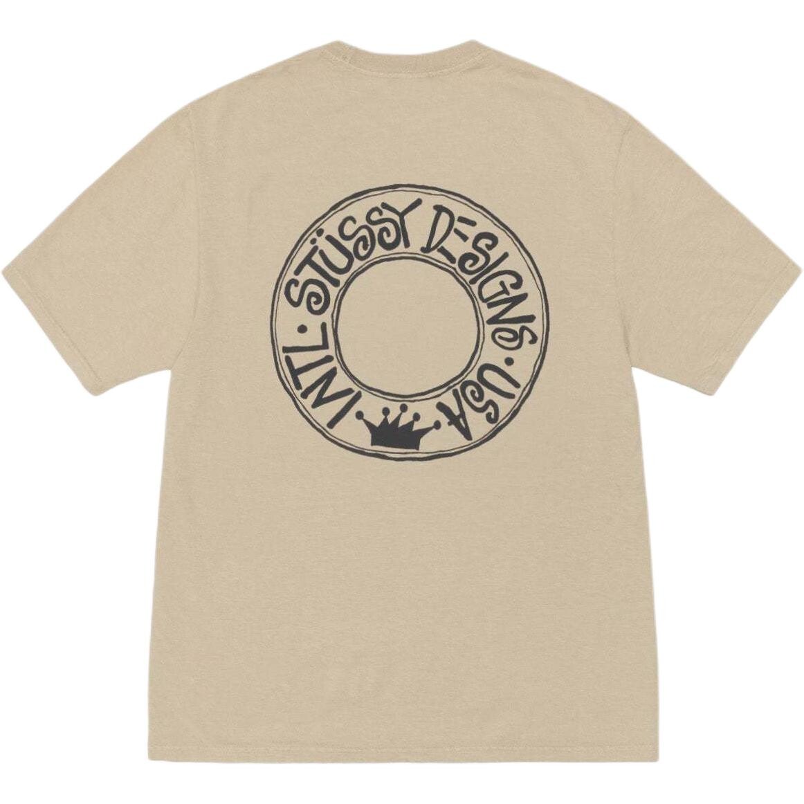 Футболка Buana Pigment Dyed Stussy, цвет Natural — фото 3