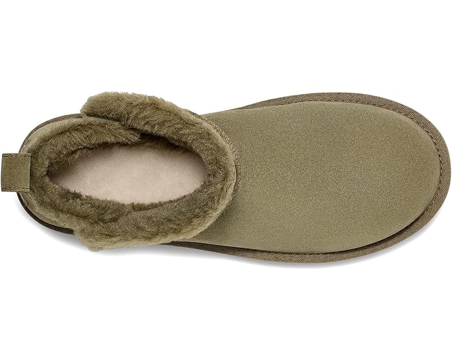 Ботинки женские UGG Koolaburra Koola зимние на плоской подошве, темно-зеленый — фото 2