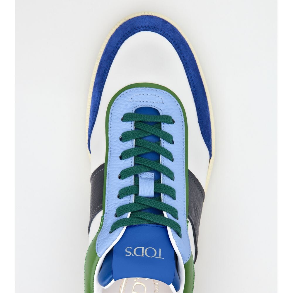 

Кожаные кроссовки Tod's Tabs, мультиколор