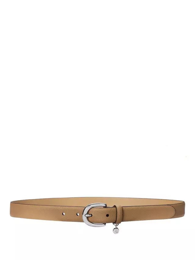 Ремень Ralph Lauren Lauren Ralph Lauren Charm Leather, цвет camel/silver