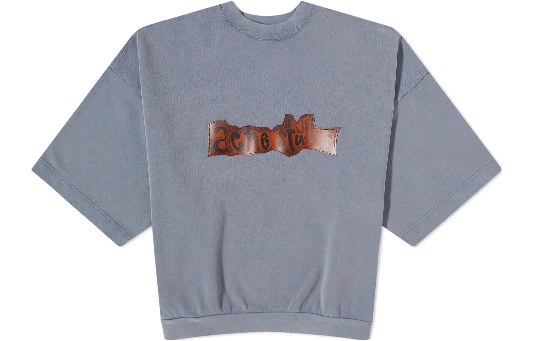 

Футболка мужская серая Acne Studios, серый