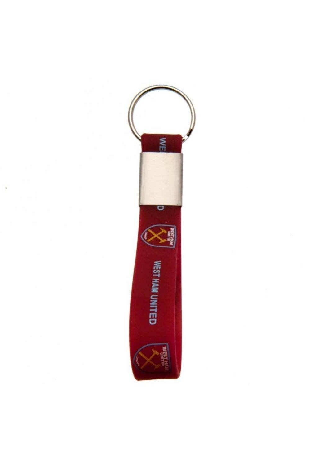 

Силиконовый брелок West Ham United FC, красный