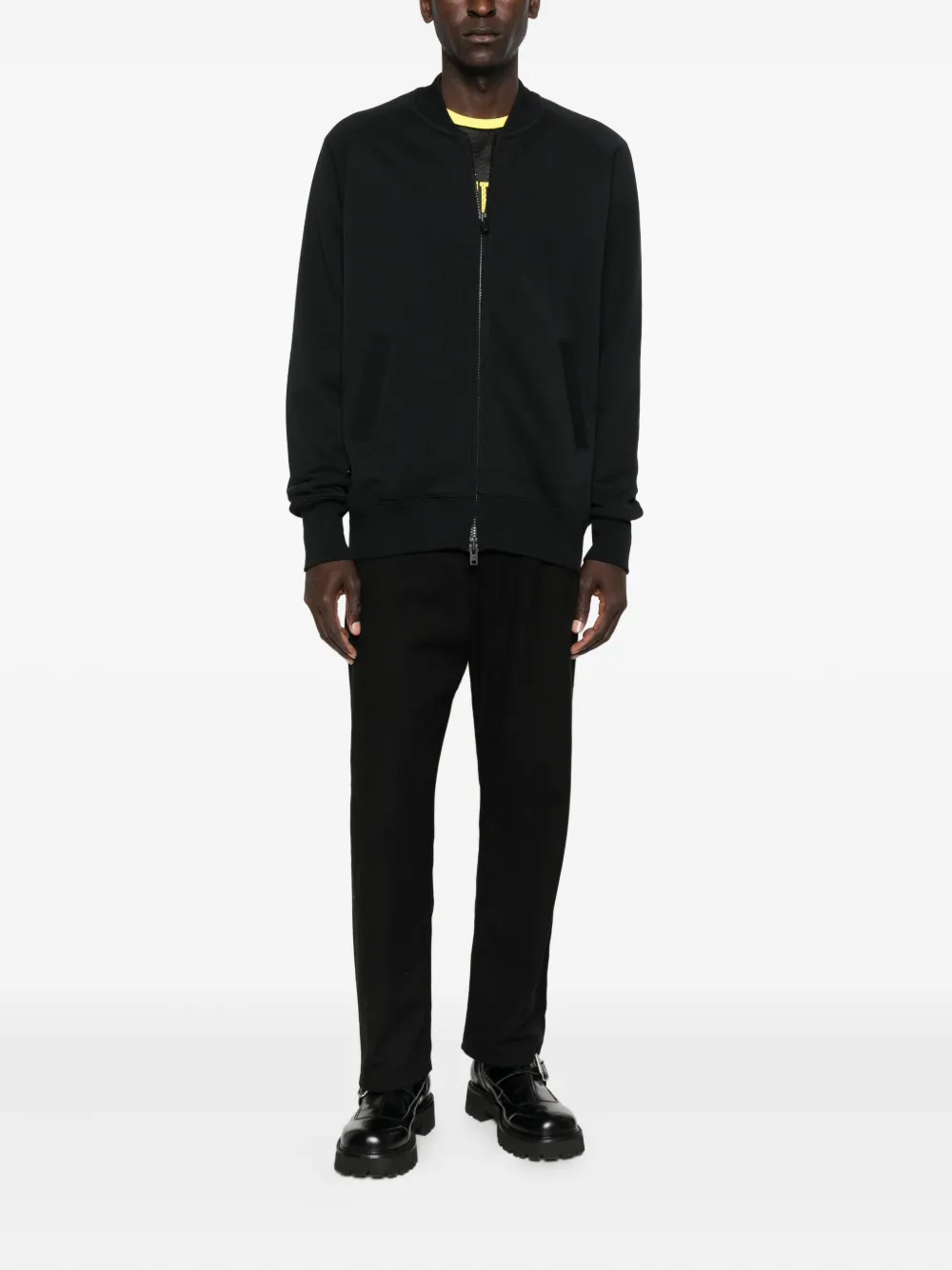 Толстовка FT Track с манжетами в рубчик Y-3 Adidas, черный — фото 2