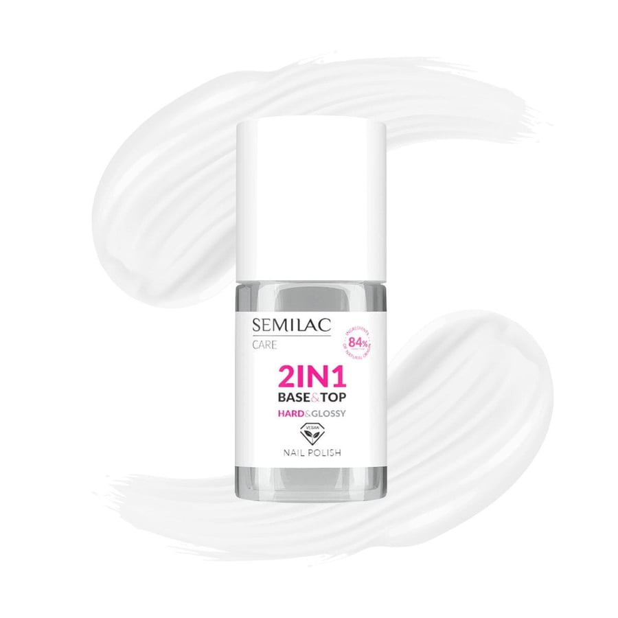 

SEMILAC BASE/TOP 2IN1 HARD&GLOSSY 7ML UV LED