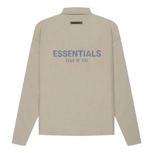 

Куртка Fear of God Essentials SS21 Coaches Jacket Goat Moss, Зеленый, Куртка Fear of God Essentials SS21 Coaches Jacket Goat Moss
