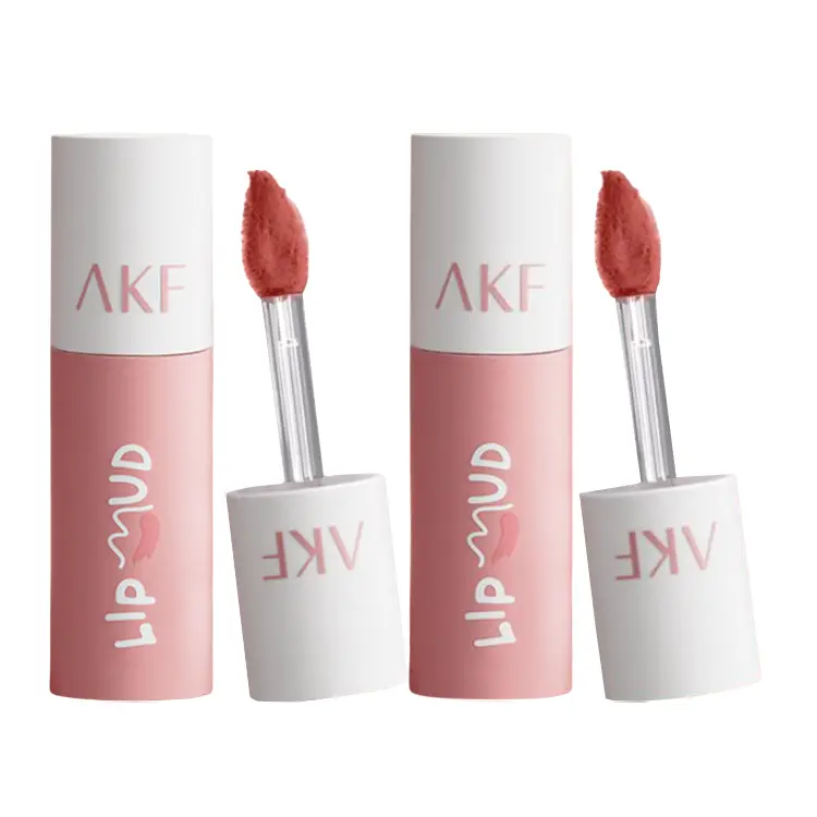 

Soft Matte Lip Mud Matte, легко растушевывается, стойкая, 3г+3г AKF, two-piece set: #m07 maris sal toffee+#m20 almond oat milk
