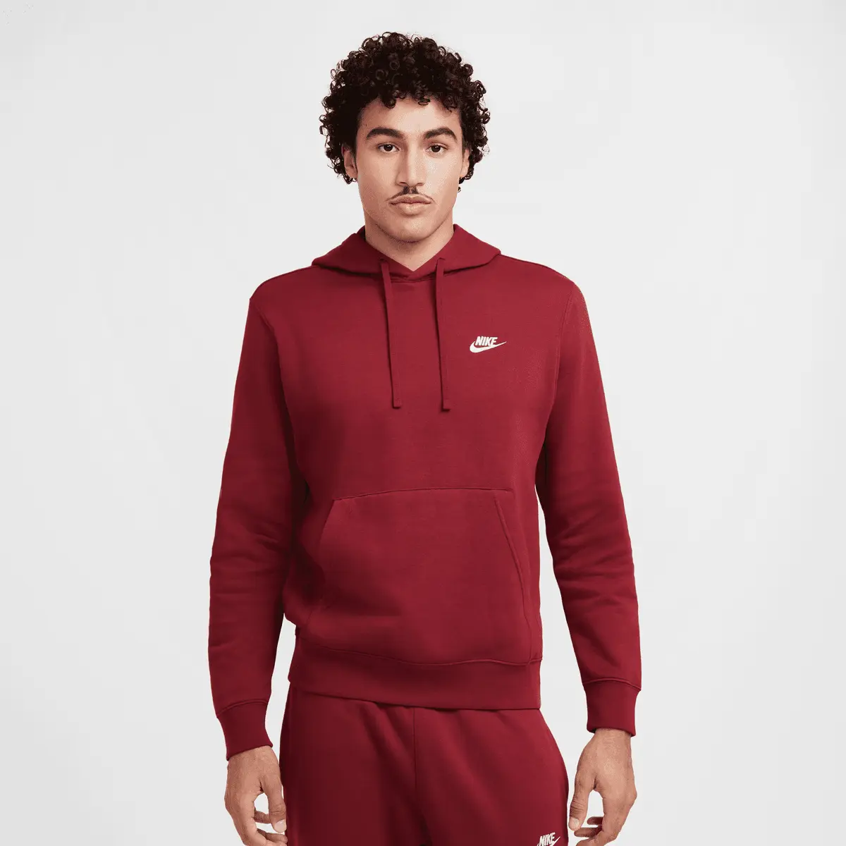 

Худи Nike Sportswear Club Fleece, красный