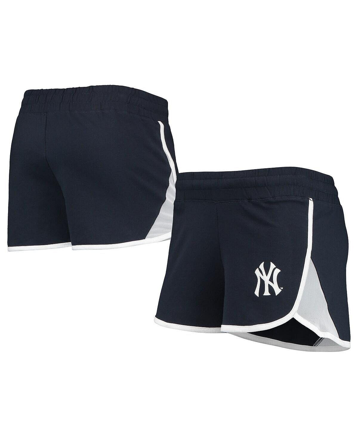

Женские темно-синие эластичные шорты из френч терри New York Yankees New Era, темно-синий