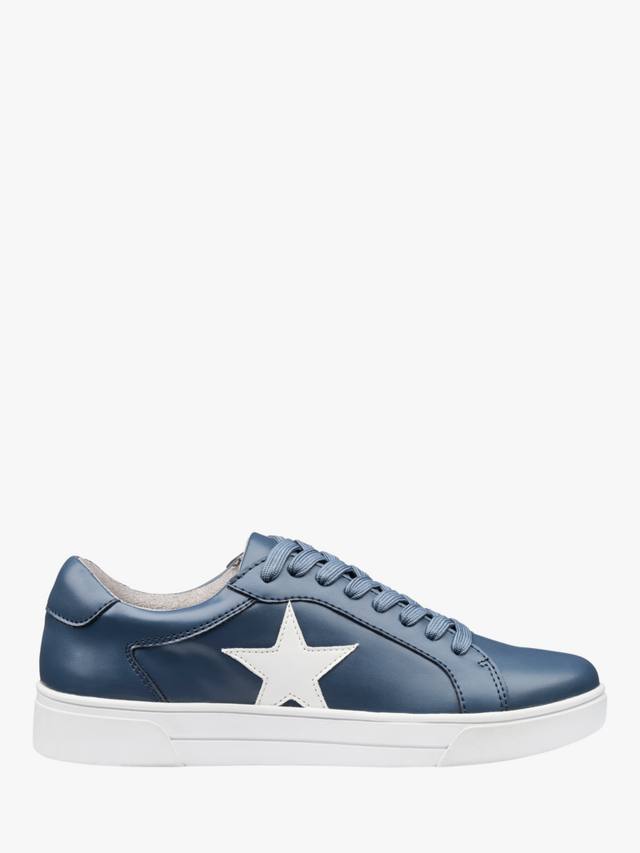 Star Wide Fit кроссовки Hotter, French Navy/White