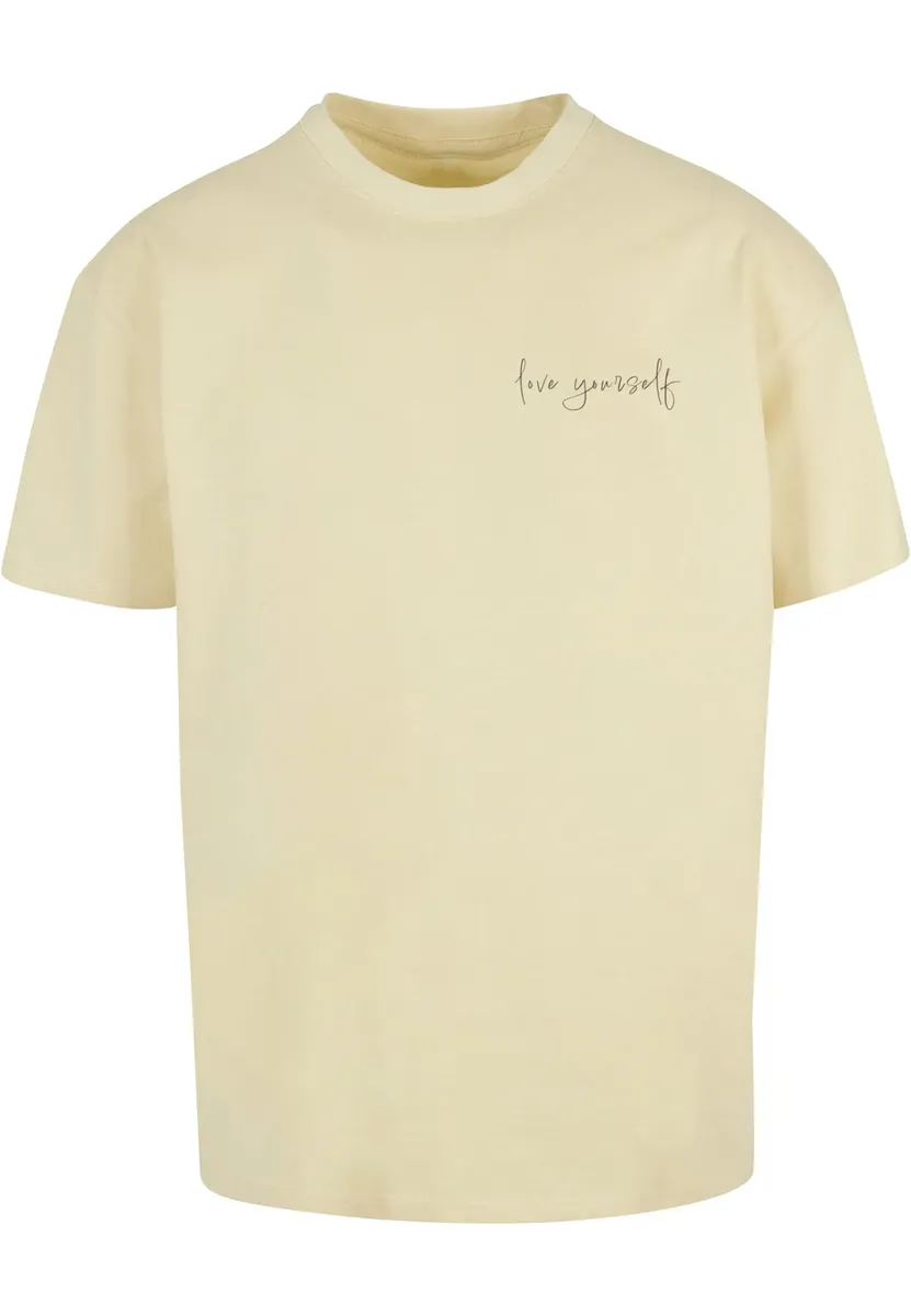 

Футболка Merchcode "Мужская футболка Love Yourself Heavy Oversize", желтый