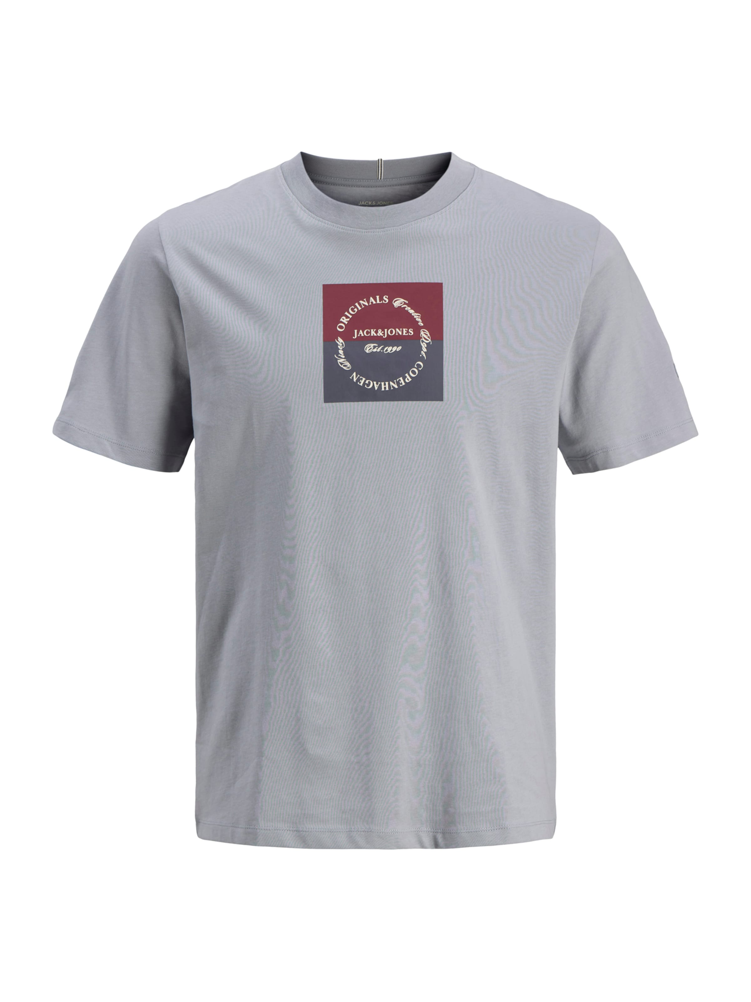 

JACK & JONES Футболка 'JORCATSKILLS' в цвете Smoke Blue