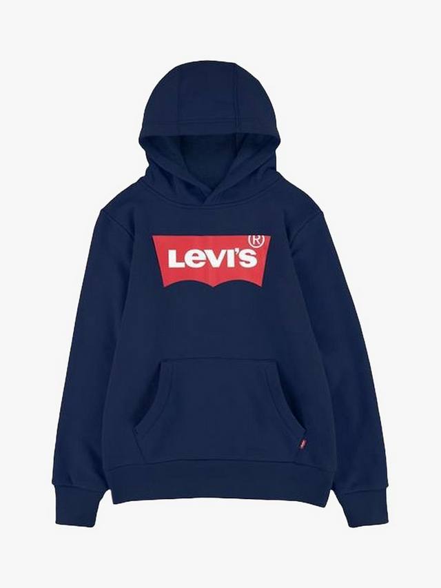 

Детский худи с логотипом в стиле батвинг Levi's
