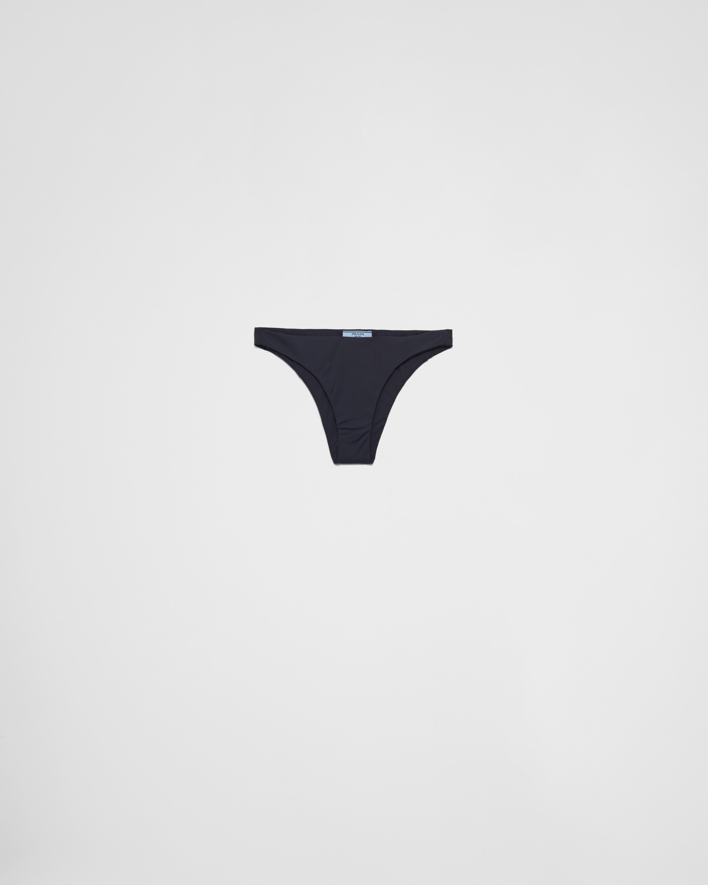 

Вязаные бикини с ребристой текстурой Prada, синий