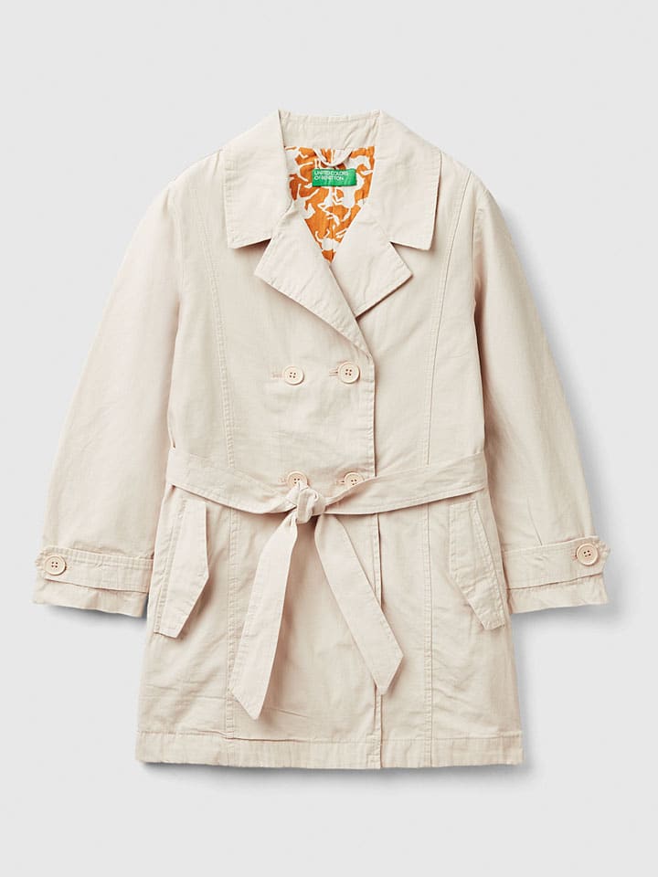 

Пальто Benetton, бежевый