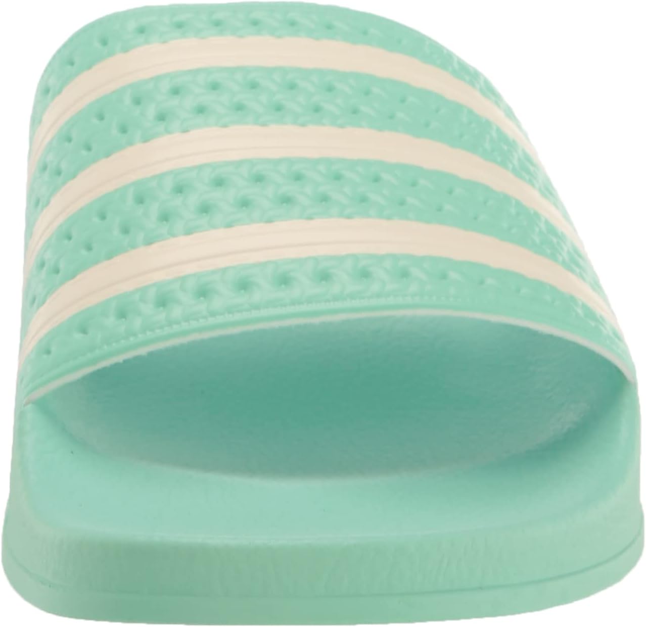 Сланцы для душа adidas Adilette для взрослых унисекс, белый/мятный/светло-белый — фото 2