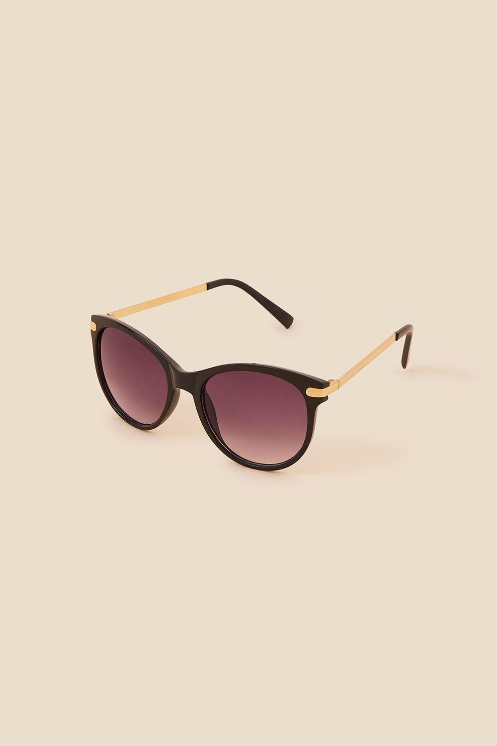 

Классические солнцезащитные очки с металлической дужкой Accessorize, черный