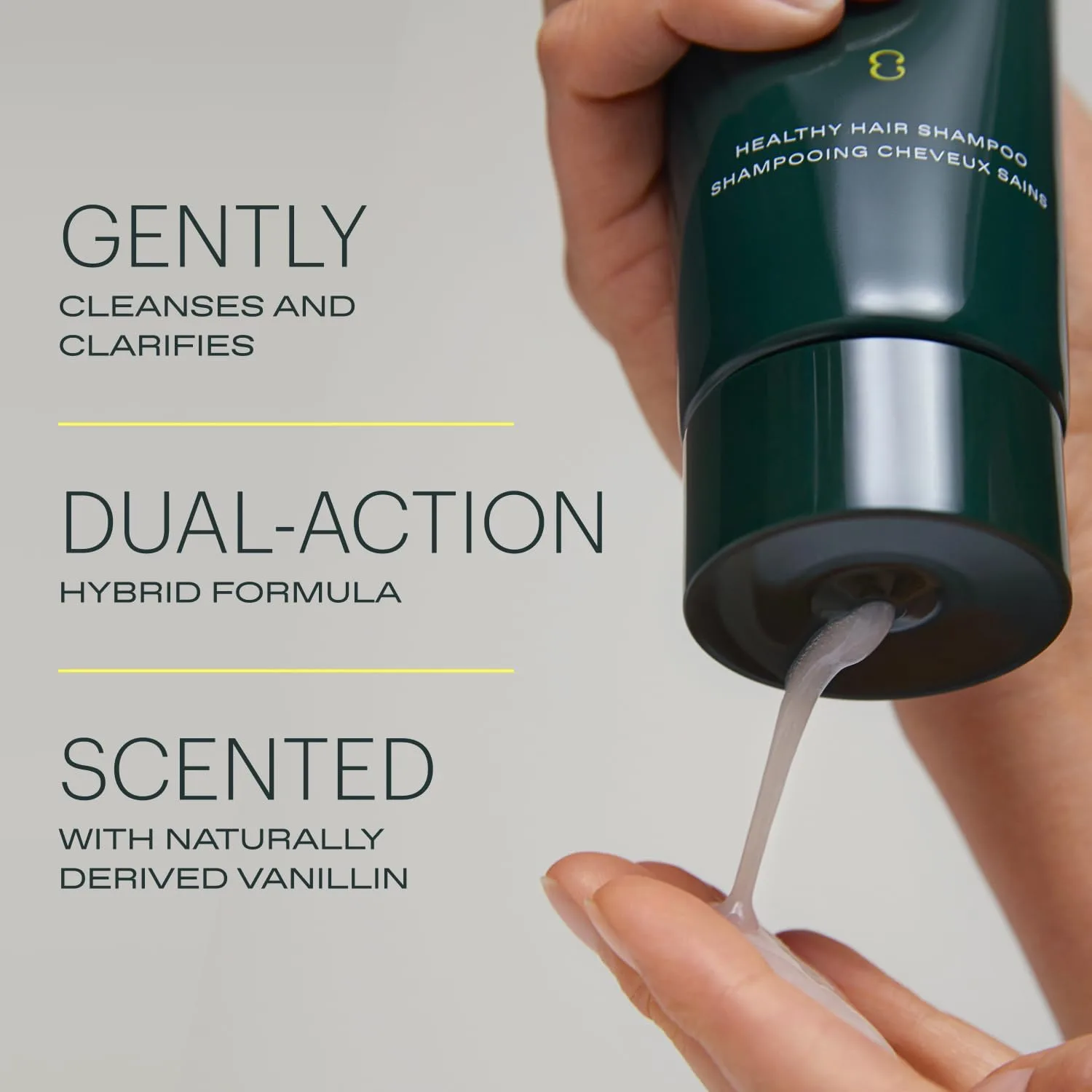 Шампунь и кондиционер epres Healthy Hair, 32 унции (955 мл), для более сильных и блестящих волос, научно обоснованный уход, доказанные результаты, восстановление поврежденных волос. — фото 4