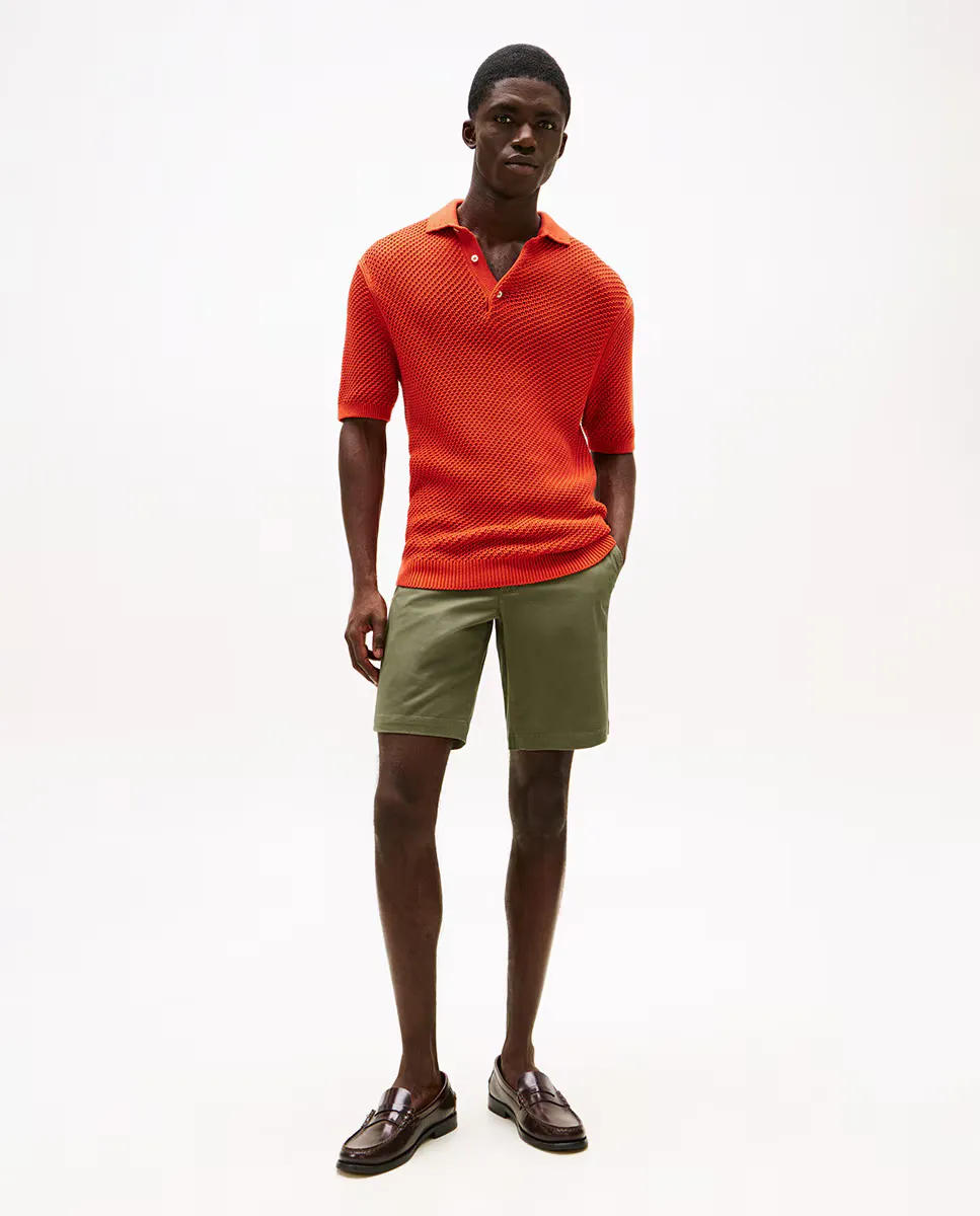 

Мужские шорты-бермуды Brooklyn fit из хлопка Tommy Hilfiger, темно-зеленый